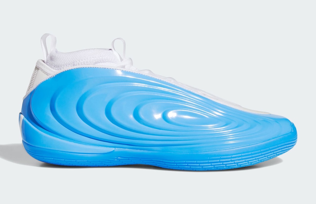 adidas Harden Vol 10 Lucid Aquamarine vista lateral