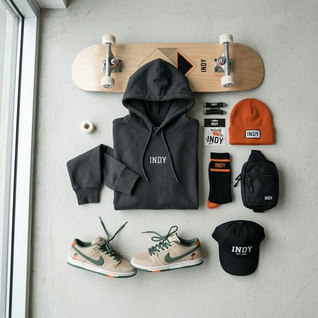 Productos Indy — zapatillas, buzos, gorras y accesorios de action sports