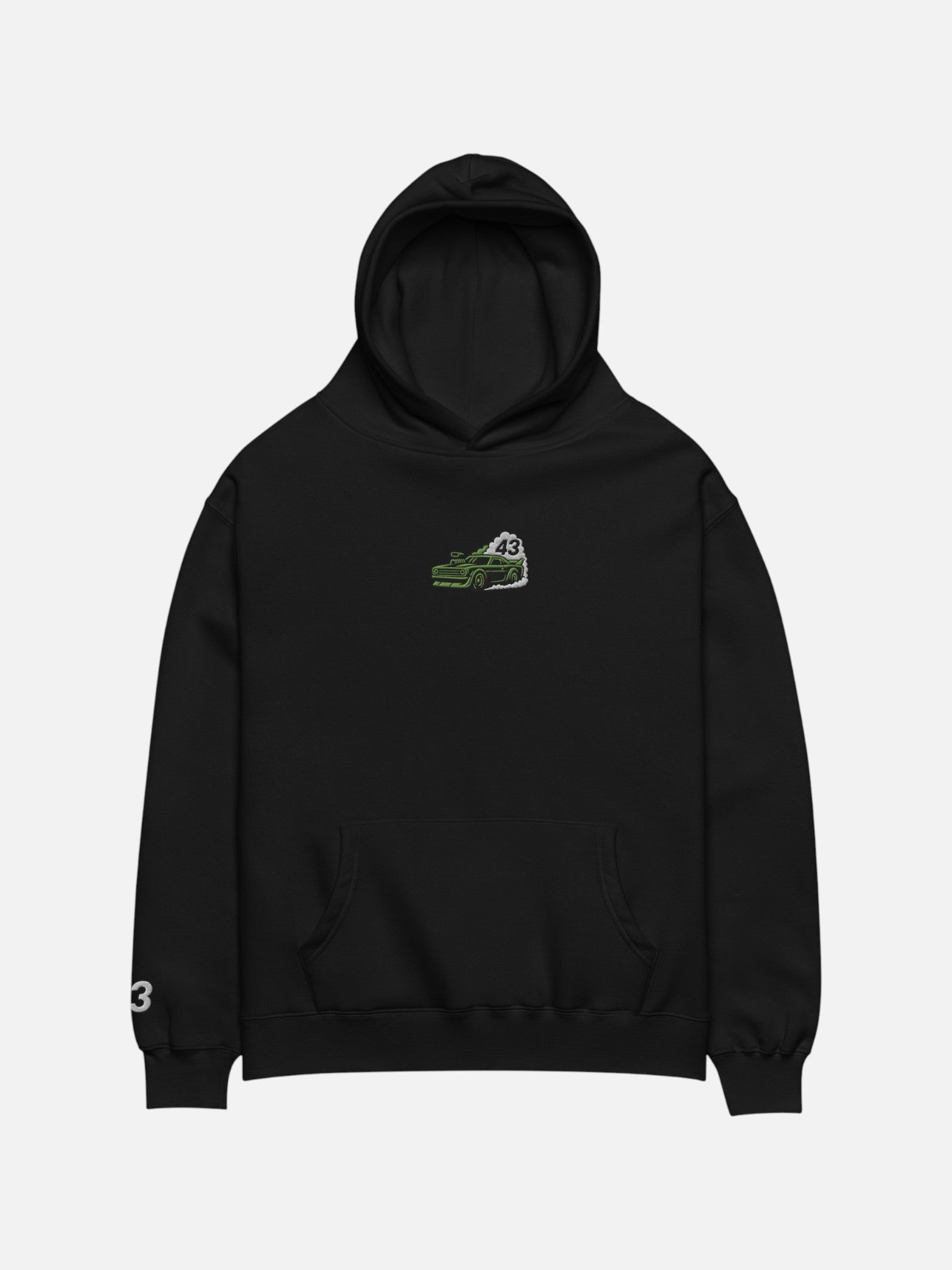 Hoodie Drift Demon Green .02 Drop